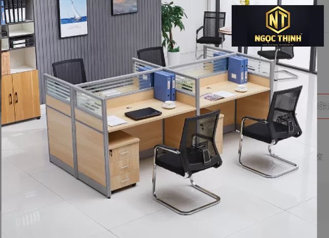 Mẫu nhóm bàn làm việc giá rẻ chất lượng  NTF-04